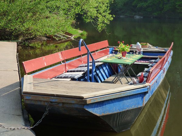 handgezogene Nahefähre